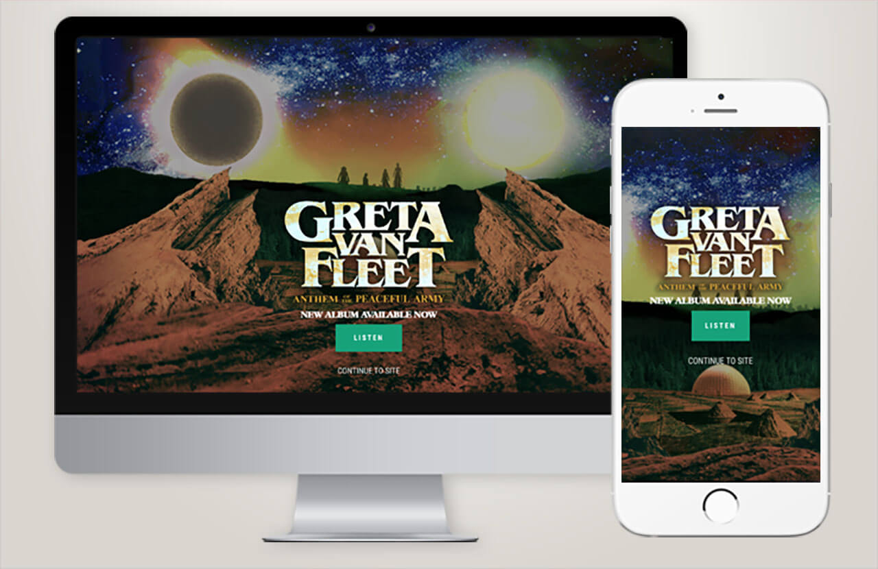 Greta Van Fleet's official site
