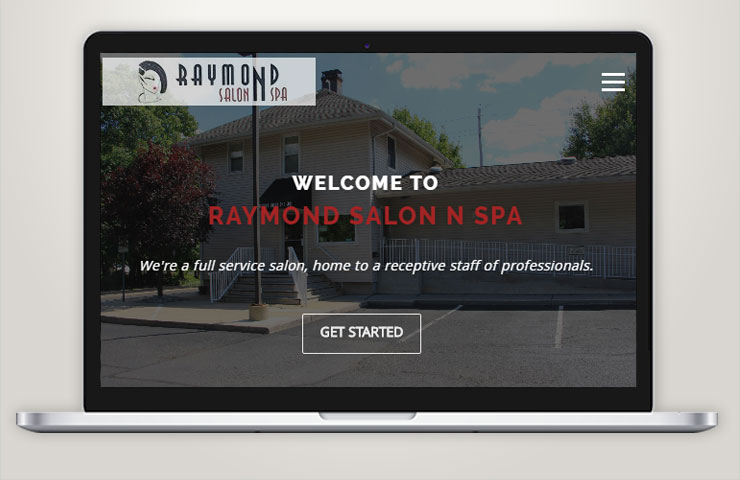 salon home page